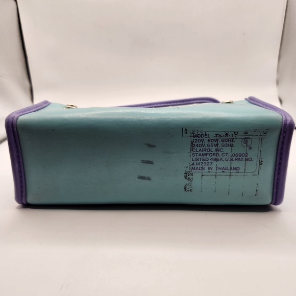 Vintage Clairol Travel Hot Roller Set with Clips Tested Works - Picture 5 of 6